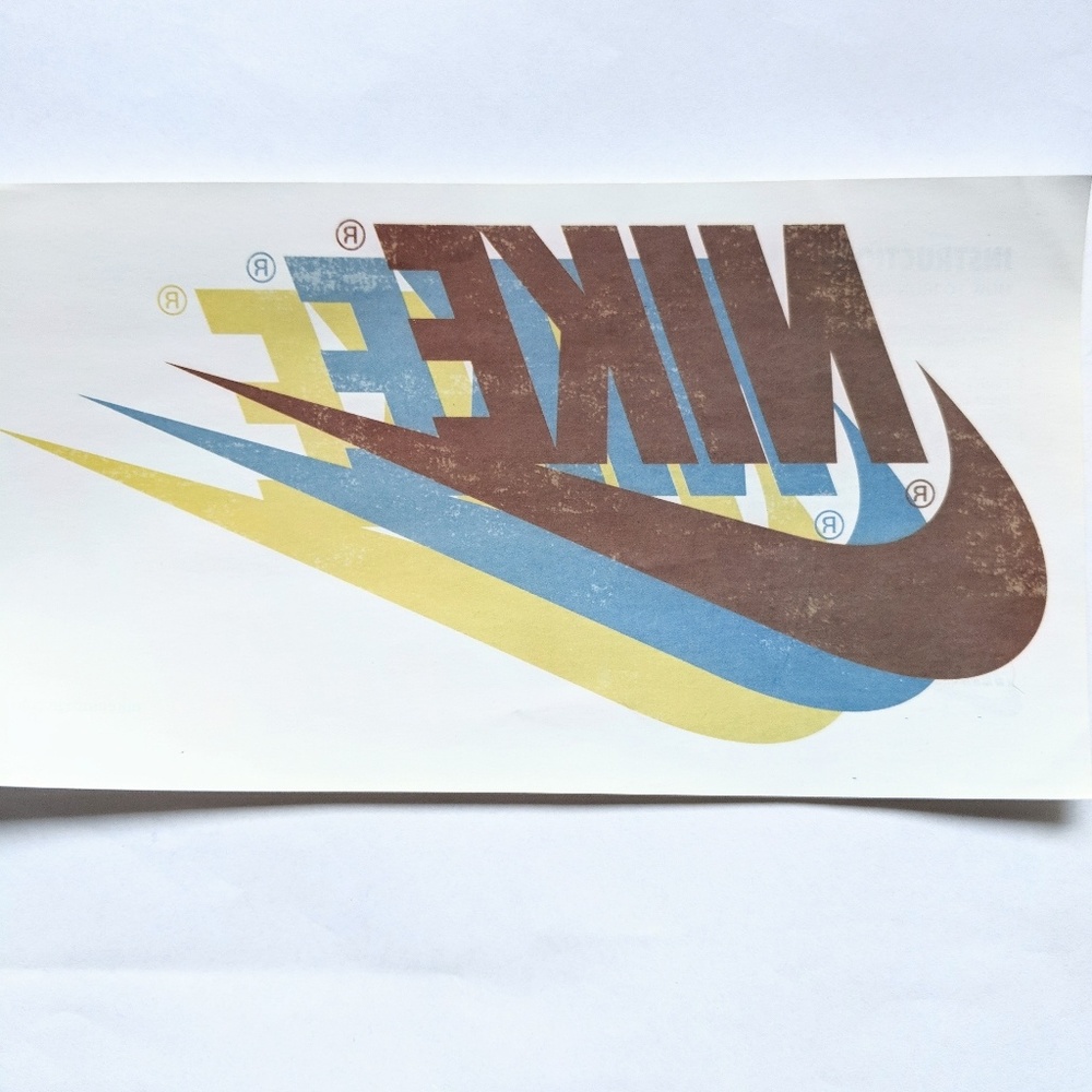 Nike Iron-On Sublimation Transfers